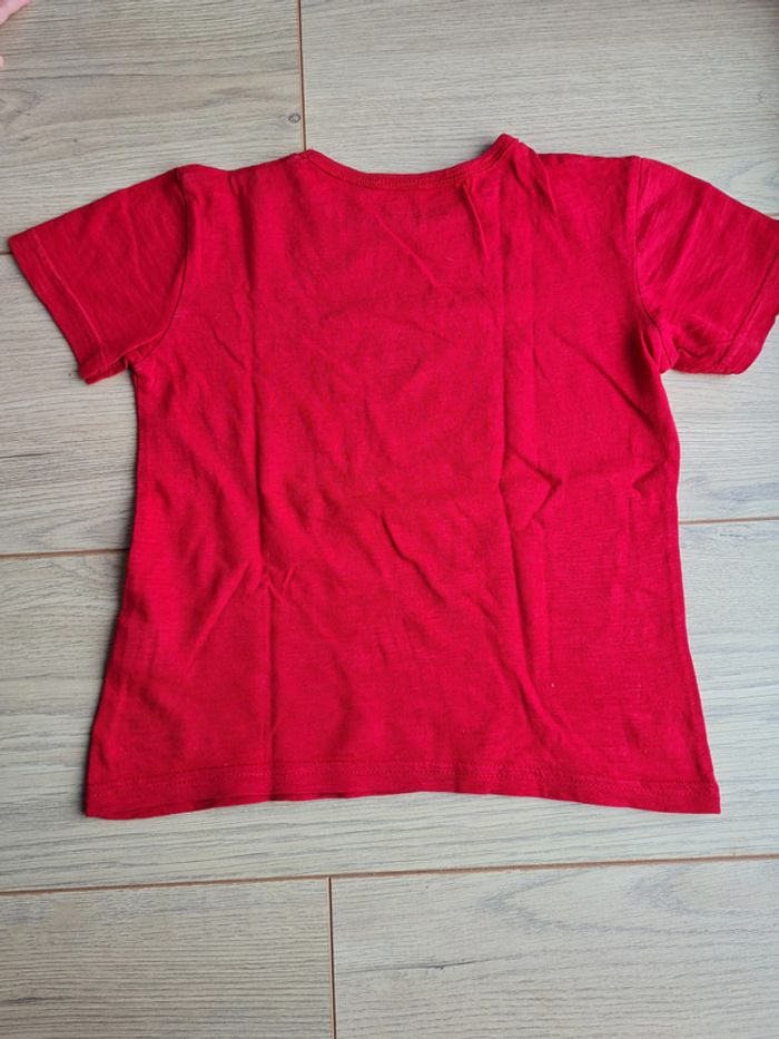 Tshirt Okaidi 4 ans Rouge - photo numéro 3