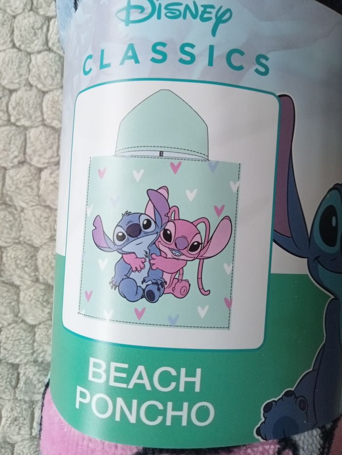 Serviette poncho Stitch 60×60cm