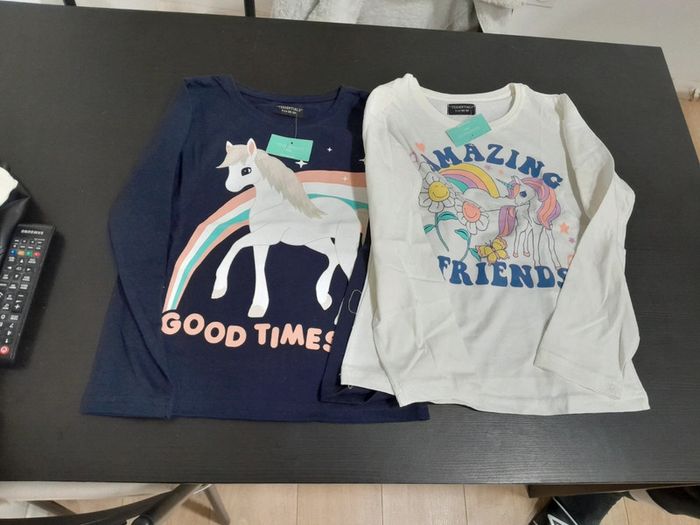 T-shirts licorne ML 7A-8A