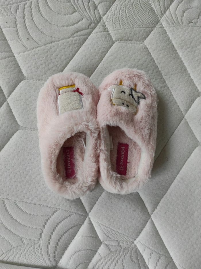 Chaussons rose P29