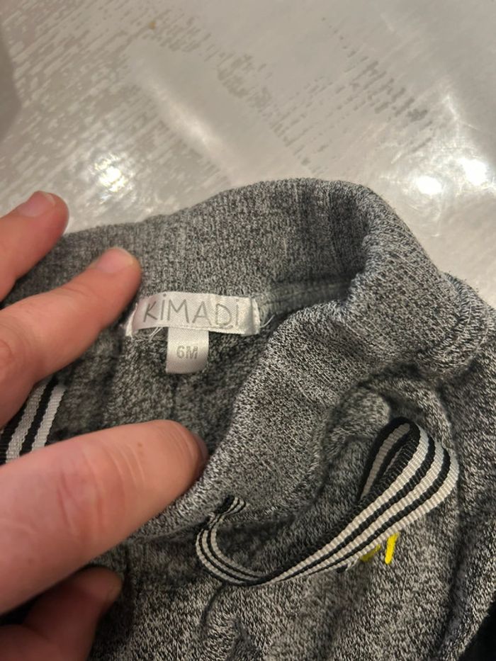 Lot de 3 pantalons jogging bébé – Taille 6 mois - photo numéro 3