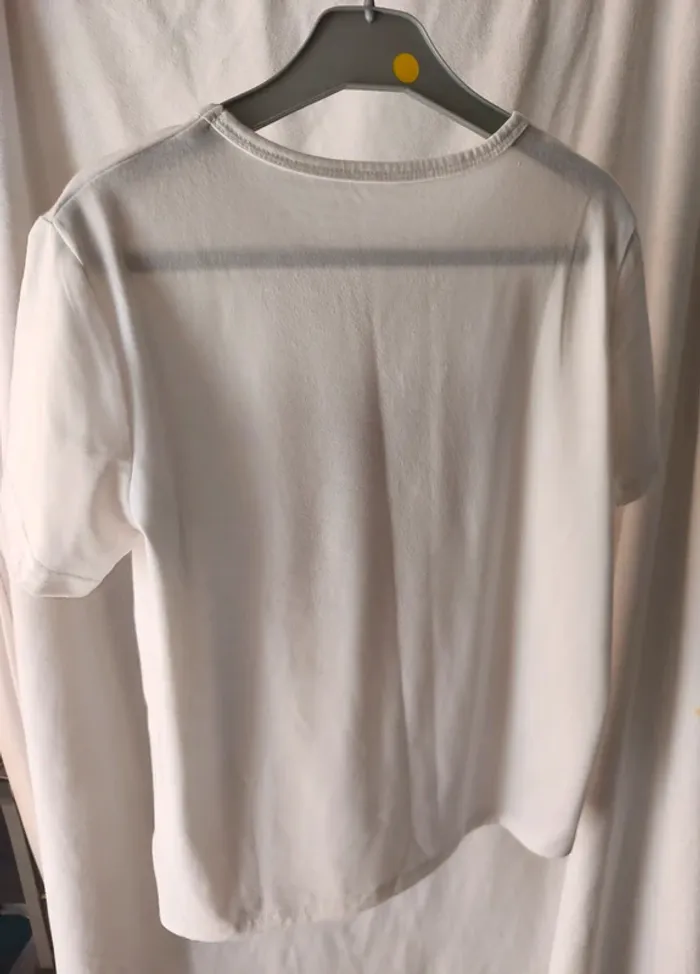 T-shirt blanc 12 ans - photo numéro 2