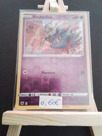 Carte Pokémon Feuforêve Reverse 58/189