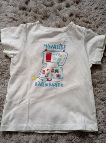 Tee shirt taille 18 mois