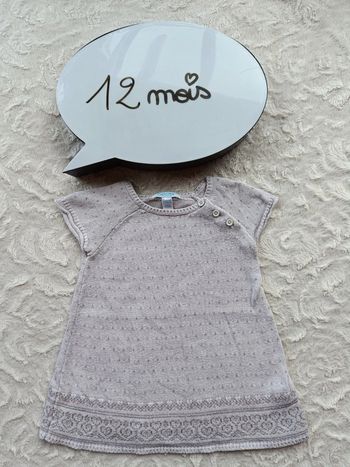 Robe pull Fille 12 mois Obaïbi