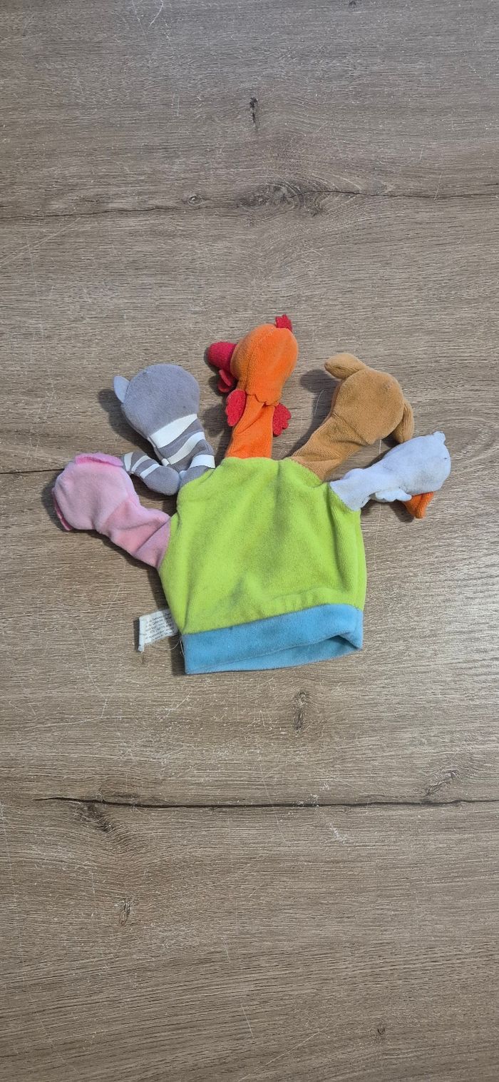 Livre gant marionnette Petite poule rousse - photo numéro 6