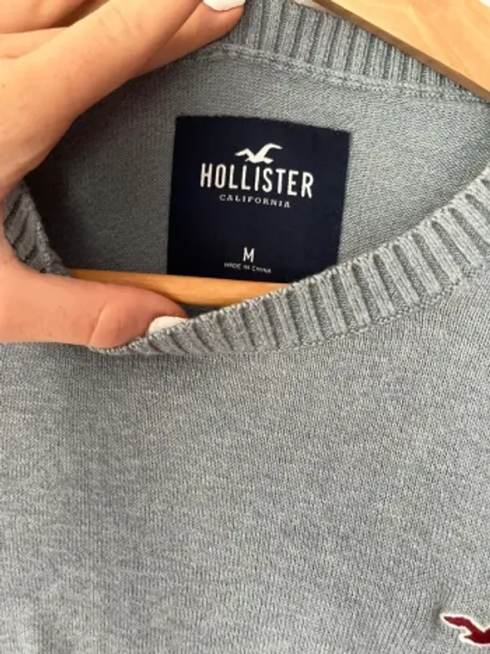 Pull bleu – Hollister – Taille M - photo numéro 2