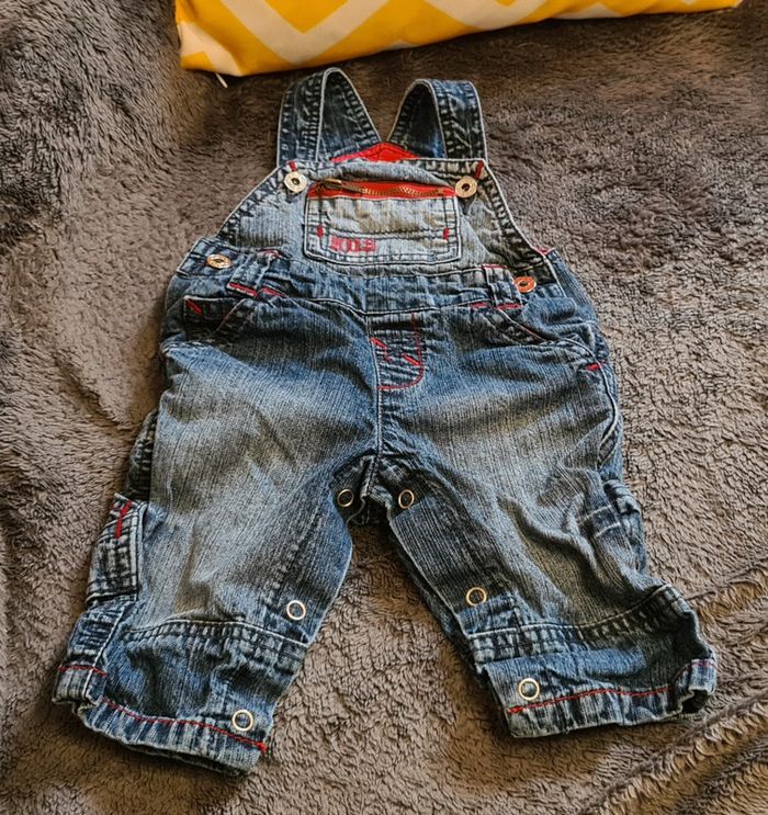 Salopette jean garçon taille 3 mois Baby - photo numéro 2