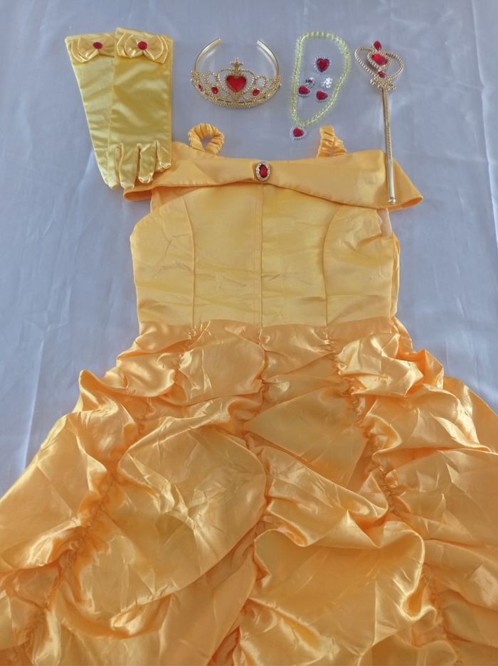 Déguisement princesse la belle et la bête 4-5ans
