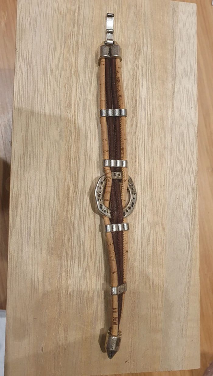 Bracelet en liège - photo numéro 3