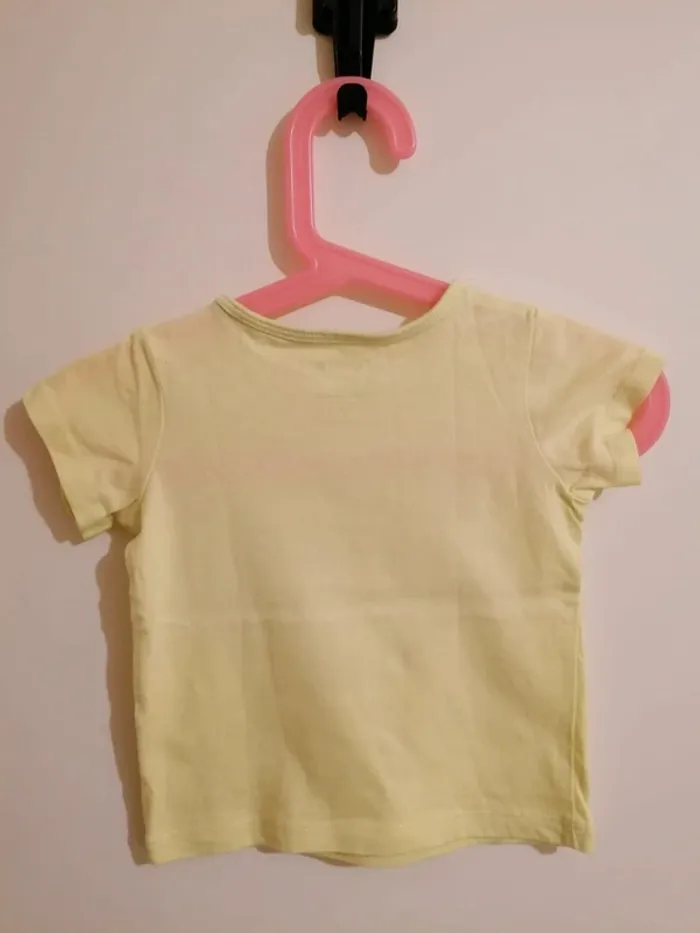 Lot tee-shirt fille été 12 mois - photo numéro 7