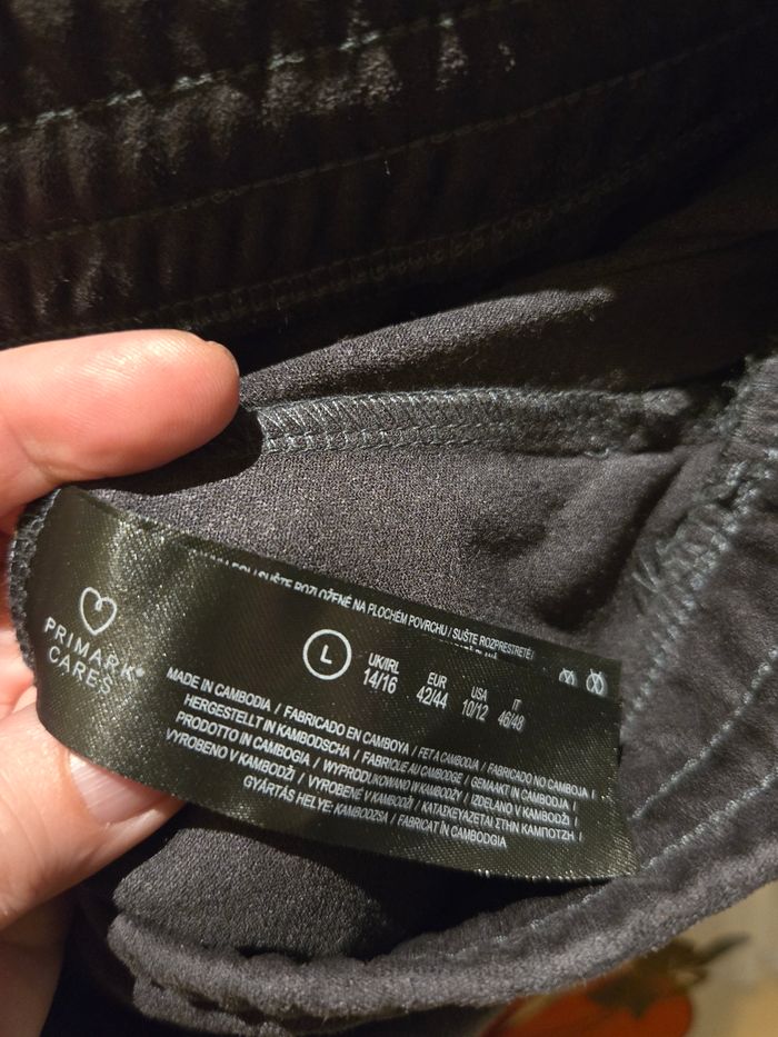 Pantalon jogger suédine gris T.42/44 Primark neuf - photo numéro 7