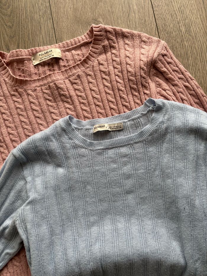 Lot de 2 pulls courts