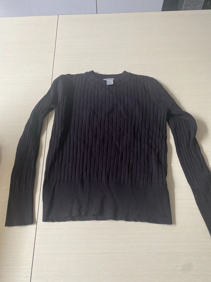 Pull noir H&m