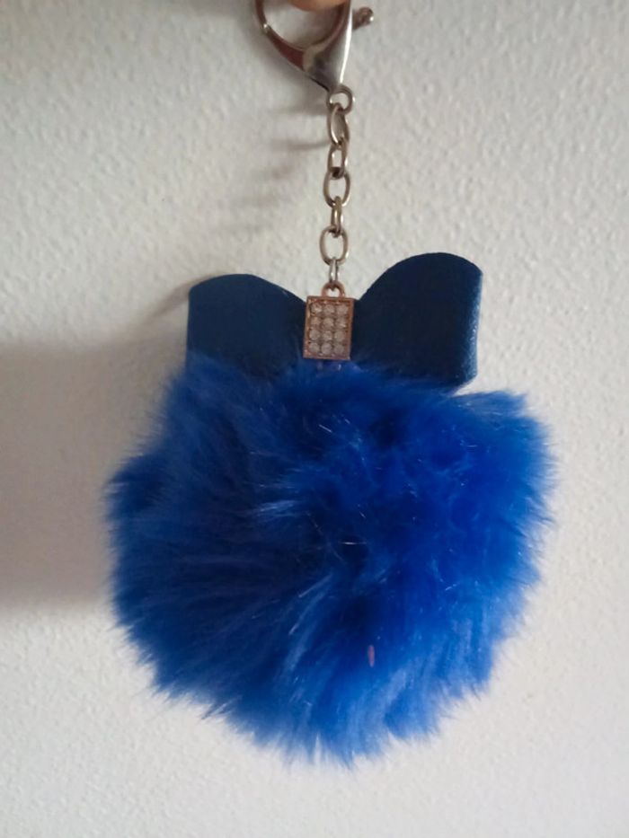 Porte clé bleu