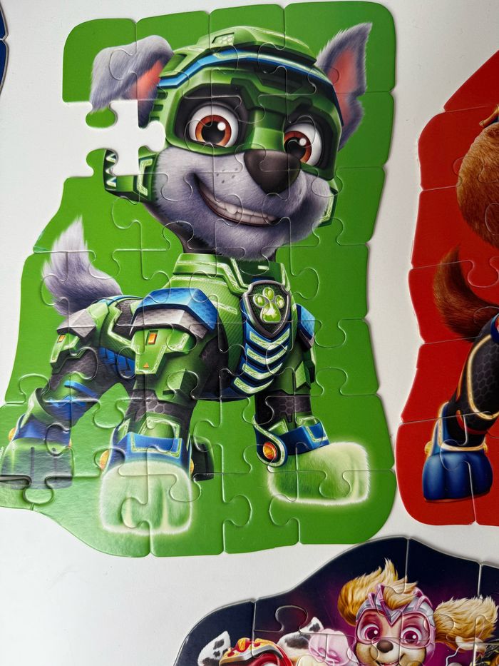 Lot puzzle paw patrol - photo numéro 6