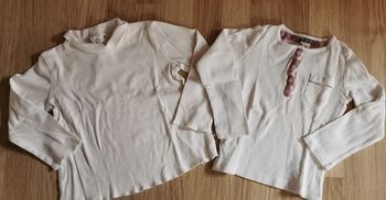 Lot t-shirt fille 4y