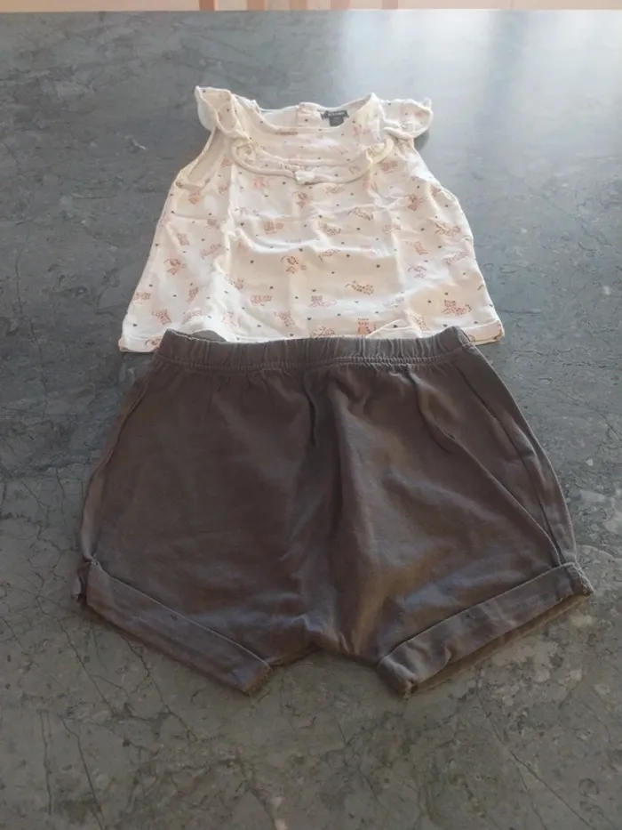 2 pyjamas short 24 mois - photo numéro 4
