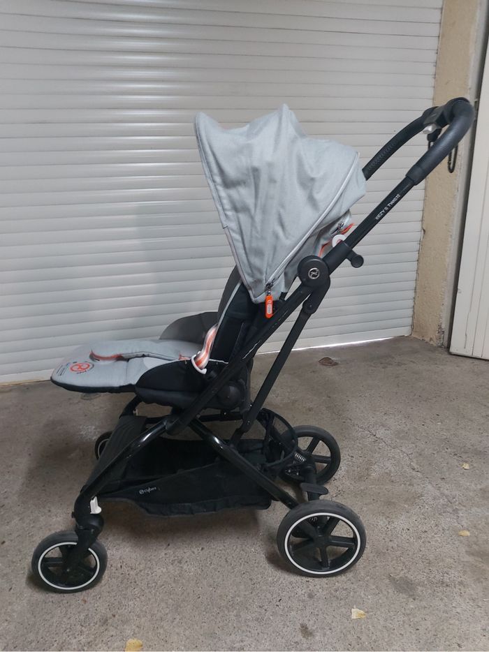Poussette cybex eezy twist+2 + habillage pluie - photo numéro 5