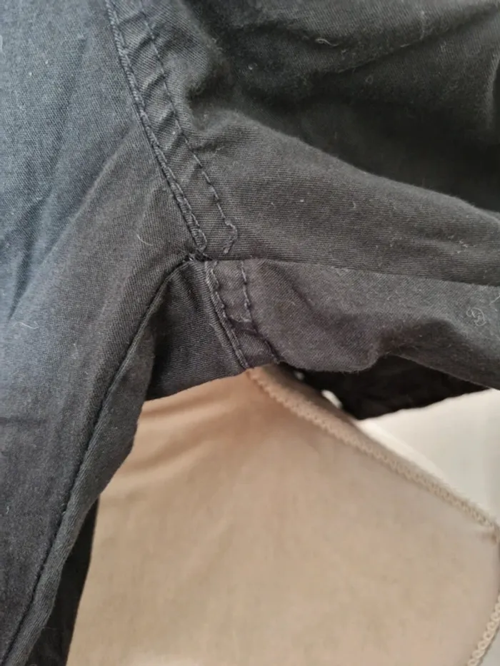 Pantacourt jegging noir taille 46 - photo numéro 6
