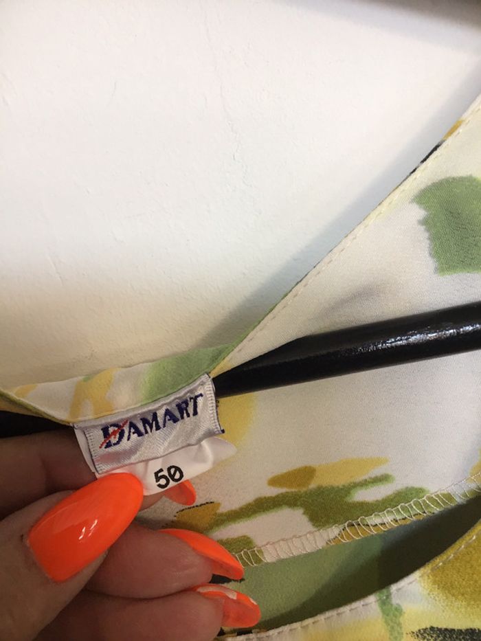 Tunique chemisier colorée encolure arrondie - photo numéro 5