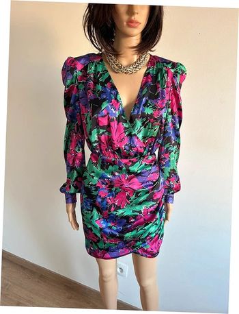 Robe imprimée neuve à manches longues Morgan taille 38 (valeur 80€)