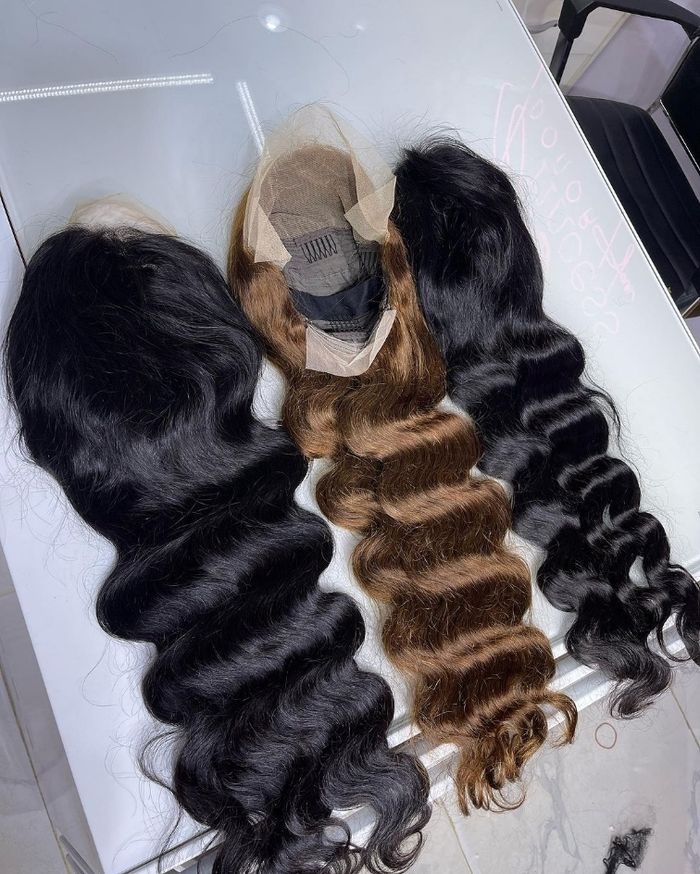 Perruques 💯 naturelles vietnamiennes disponibles en gros et en détail livraison possible partout - photo numéro 4