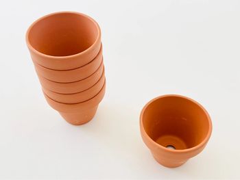 Lot de 6 Pots en Terre Cuite de 7 x 6 cm