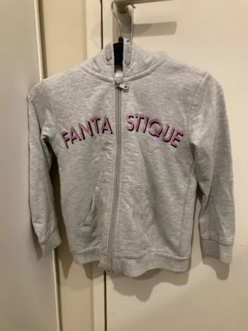 Veste capuche chaude fille 6 ans