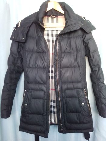 Doudoune longue Burberry