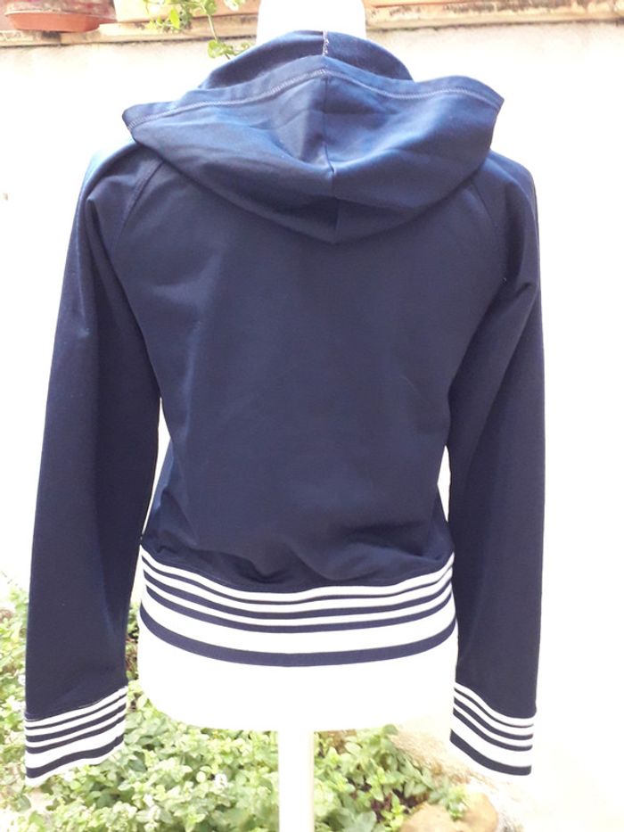 Ensemble survêtement vintage femme bleu marine - photo numéro 5