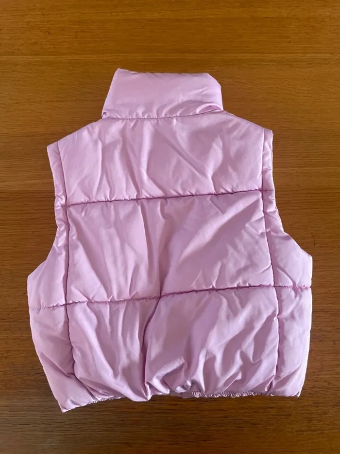 Doudoune sans manche rose 7-8 ans primark - photo numéro 2
