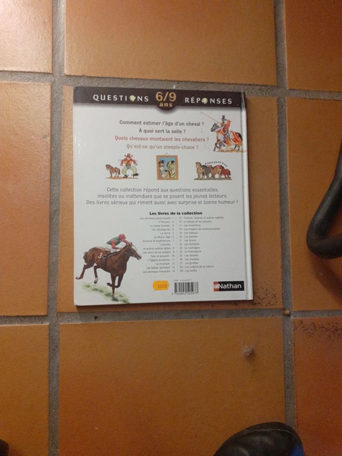 Livre questions réponses les chevaux - photo numéro 2