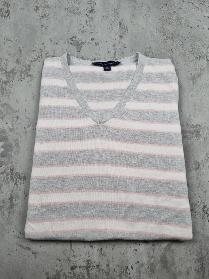 Sweat rayé Tommy Hilfiger – Taille M/38 Femmes - photo numéro 2