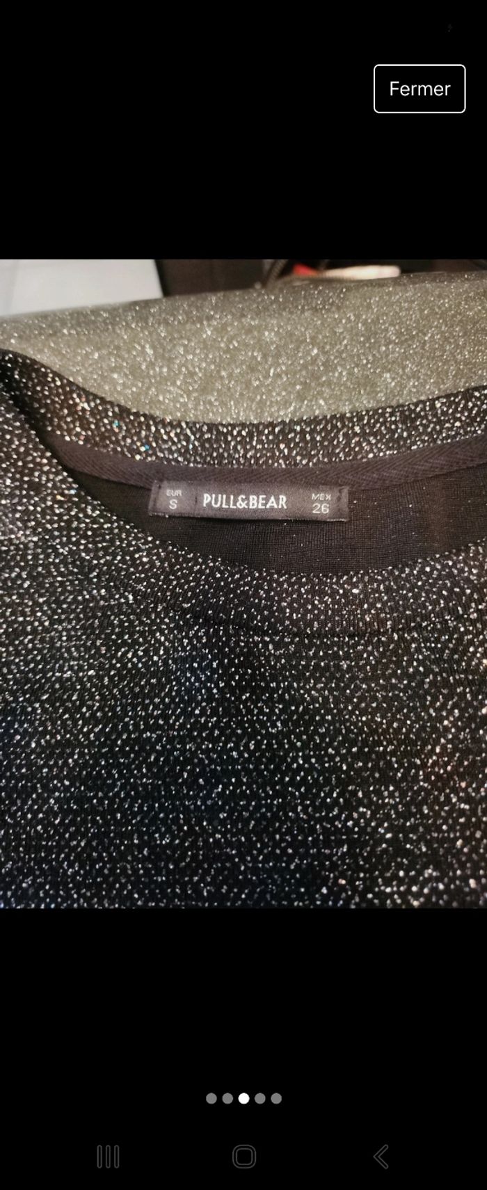 Robe T shirt à paillettes - photo numéro 3