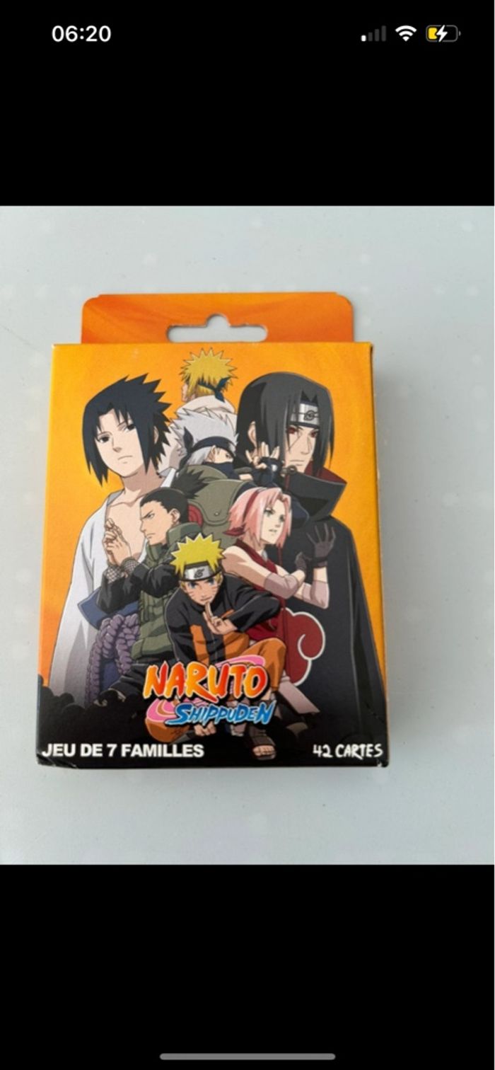 Naruto jeux de sept famille