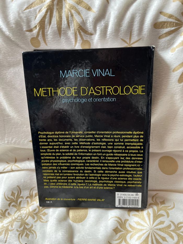 Livre méthode d astrologie psychologie et orientation Marcie Vinal - photo numéro 4