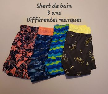 🐼 Lot short de bain 3 ans 🐼