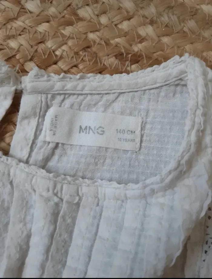 Blouse manches longues Mango 10 ans - photo numéro 4