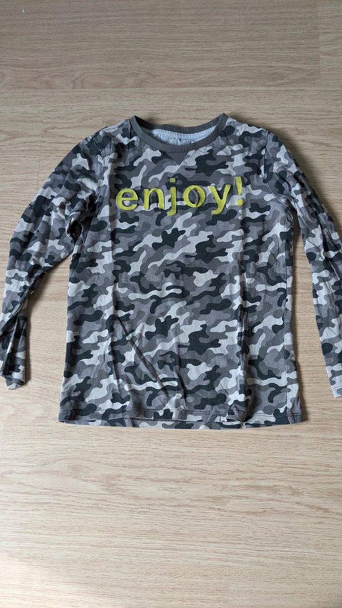 T-shirt manches longues garçon 10 ans