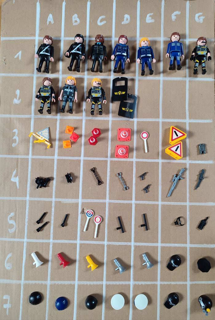 Playmobil plaquette police