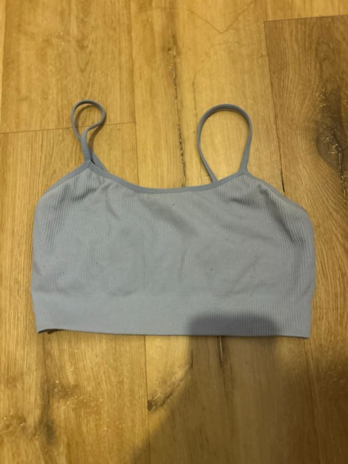 Brassière bleu asos