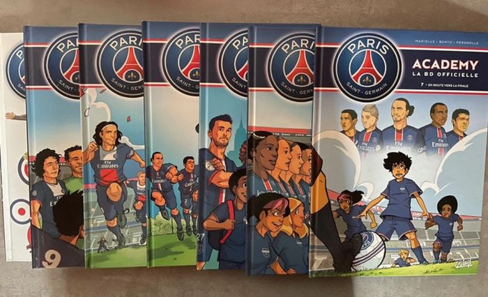 Collection BD PSG academy (tome 1 à 7) - photo numéro 2