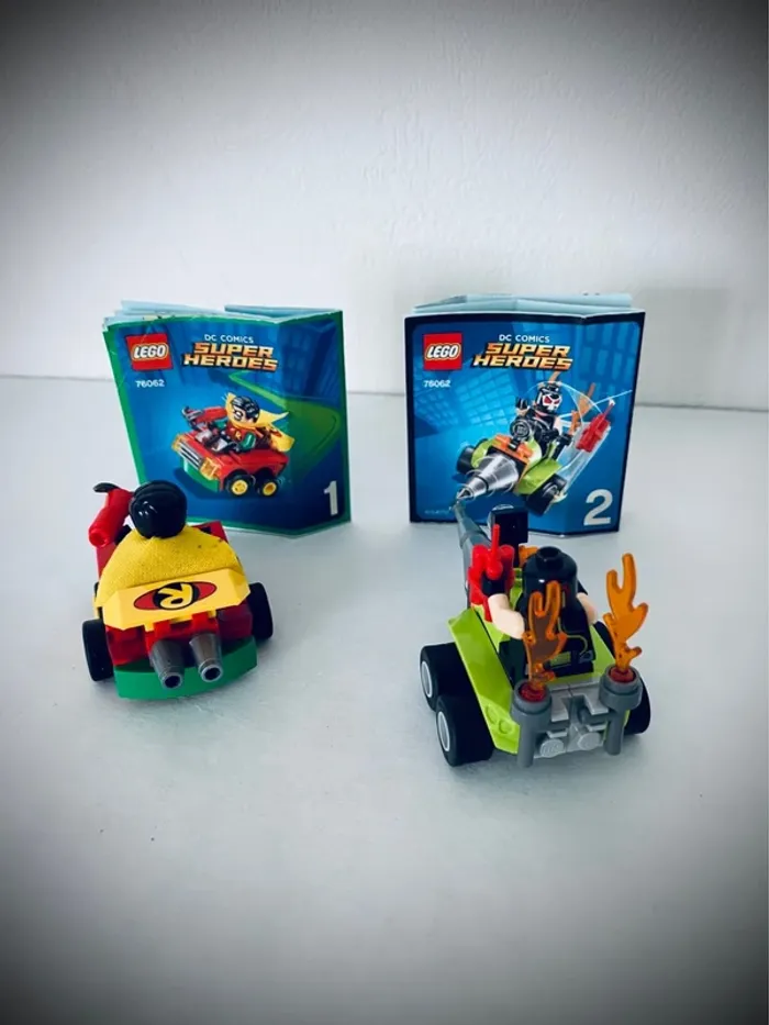 LEGO Super Heroes 76062 - Mighty Micros : Robin vs Bane - Complet avec Notice - photo numéro 4