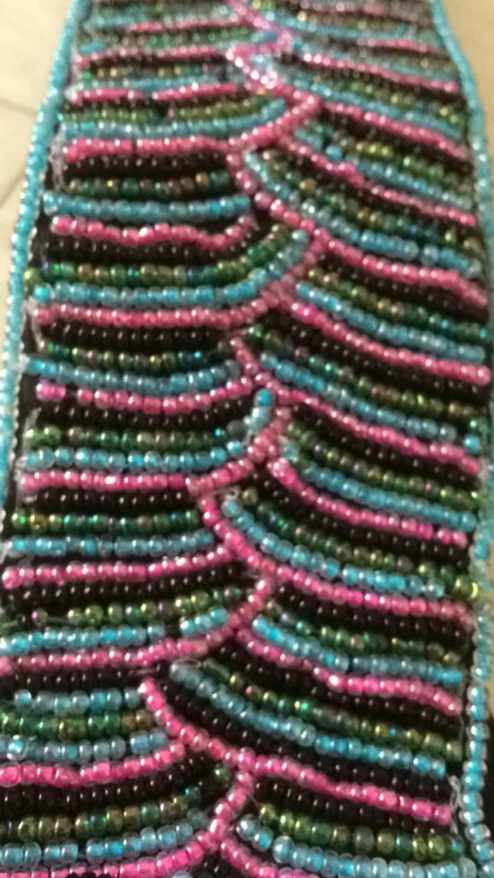 Ceinture en perles - photo numéro 3