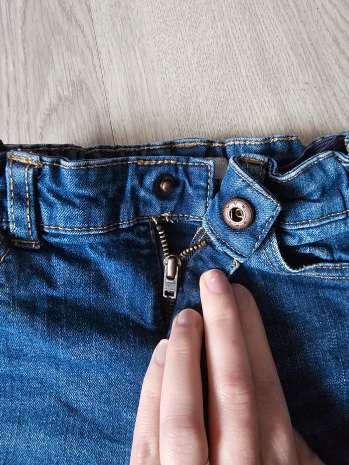 Jeans slim fille 4 ans kiabi - photo numéro 4
