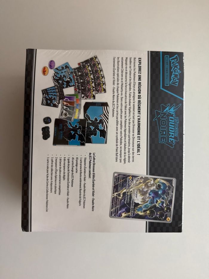 ETB POKÉMON FOUDRE NOIRE - photo numéro 3