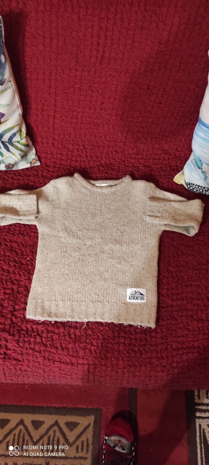 Pull chaud garçon Vertbaudet 5 ans - photo numéro 2