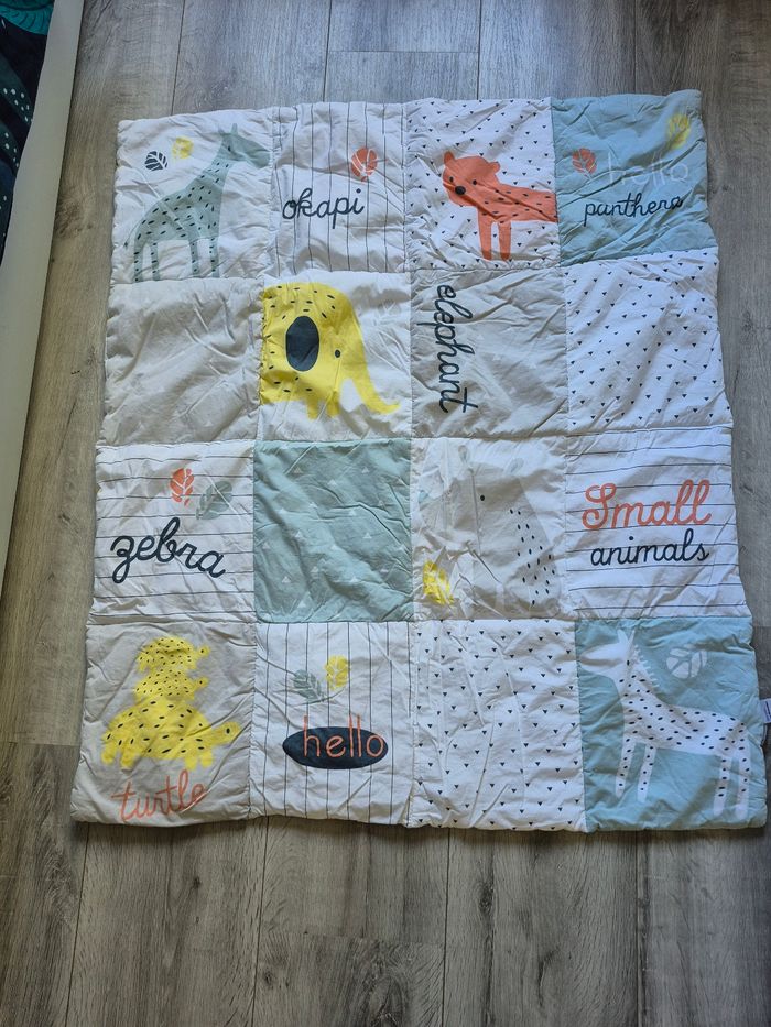 Tapis de sol patchwork Jungle baby Vertbaudet