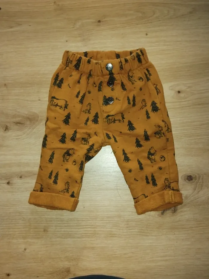 2 pantalon chaud taille 1 mois - photo numéro 2